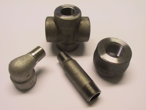 Vast range of forged carbon steel fittings supplied by Midland Fitings Ltd and manufactured by Delcorte SA