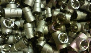 FORGED STAINLESS STEEL TEES for High pressure industrial pipeworks by Midland Fittings Ltd